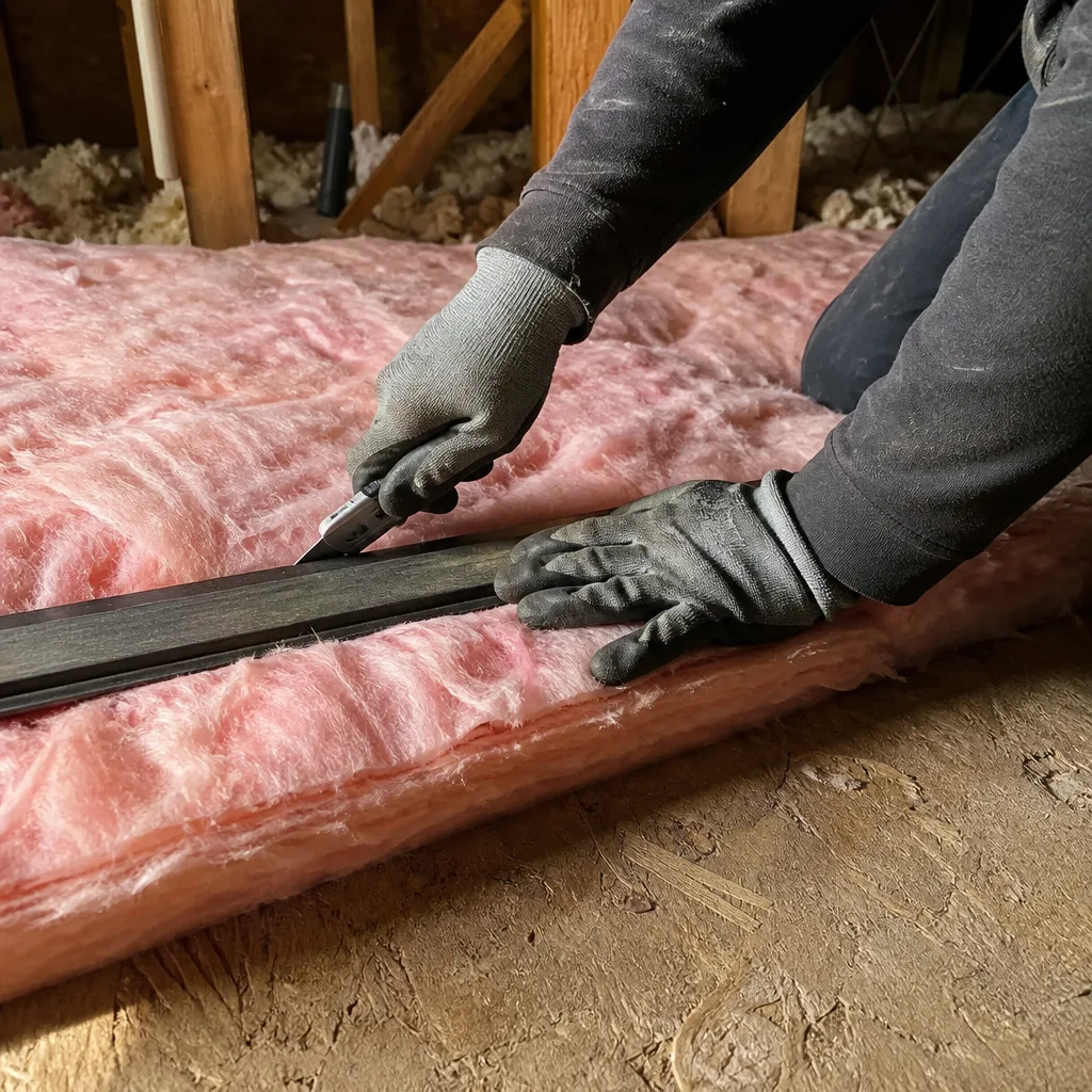 Attic Insulation in Cypress